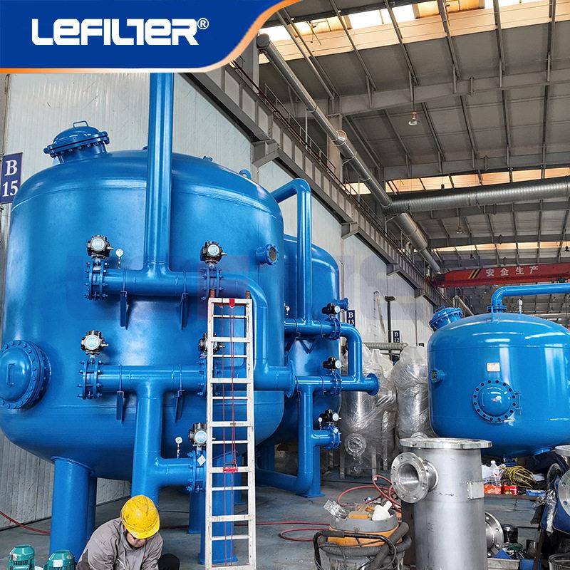 碳钢多介质过滤器机械过滤工业冷却循环水除浊除铁锰30吨处理量