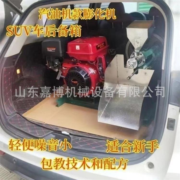 杂粮四缸汽油膨化机 休闲食品流动 一键启动四缸绿豆冰糖海参酥