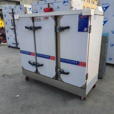 商用双门24盘蒸饭柜 单门12盘燃气蒸饭柜 馒头米饭红薯玉米蒸箱
