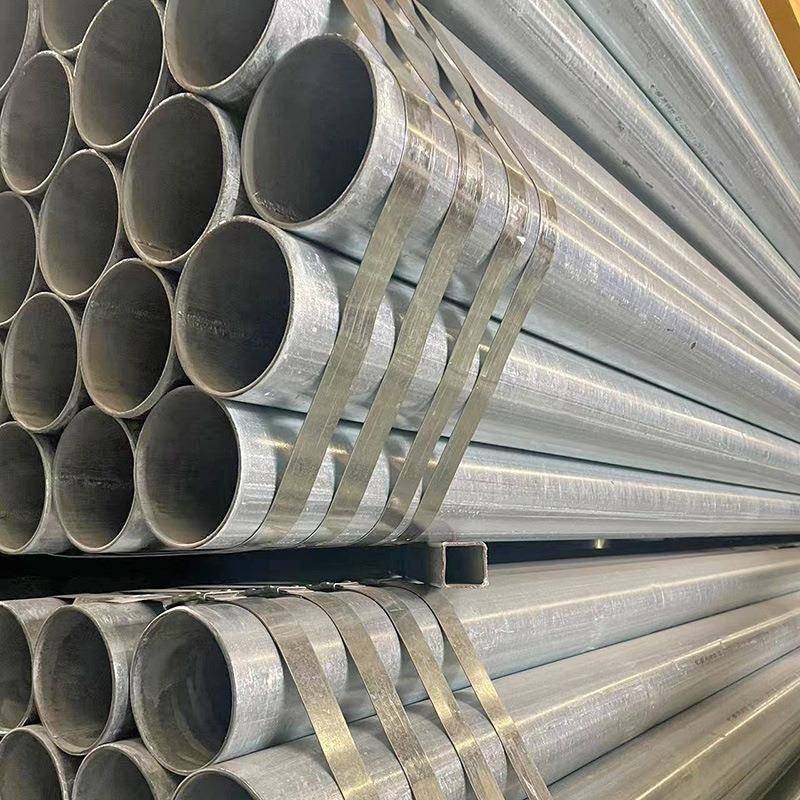 现货Q235给水用镀锌钢管国标大棚镀锌管2寸*2.75DN50镀锌圆管