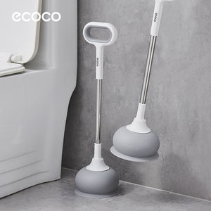 ecoco马桶疏通器家用厕所堵塞吸马桶搋子专用工具下水道疏通神器