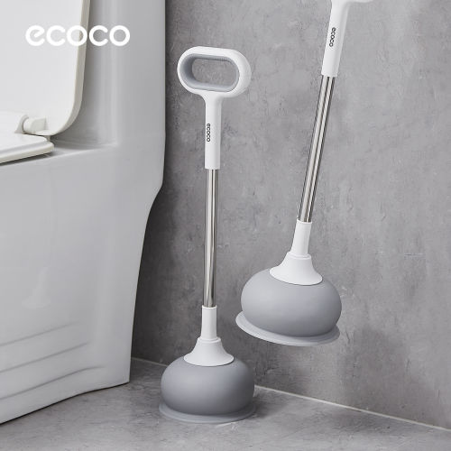 ecoco马桶疏通器家用厕所堵塞吸马桶搋子专用工具下水道疏通神器