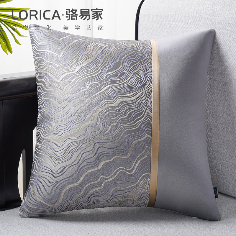轻奢抱枕沙发客厅高级感靠枕高端靠背枕床头靠垫套枕头大号定制