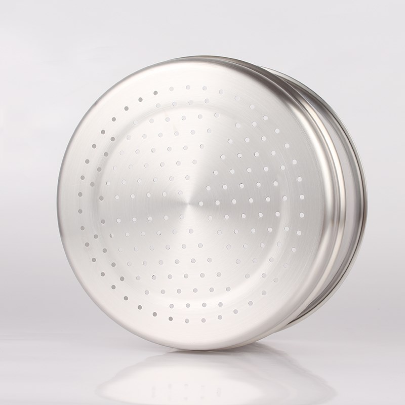 18/10不锈钢多用蒸锅加厚蒸屉汤锅蒸N笼宝宝辅食锅20cm