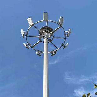工廠專業(yè)定制戶外LED高桿燈廣場碼 頭機(jī)場照明燈專業(yè)球場亮化路燈