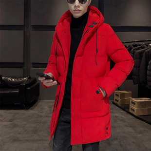 大码东北加厚棉袄冬季男款中长款加肥加大羽绒棉衣胖子冷库防寒服