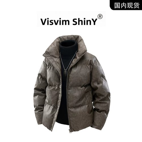 【品牌现货撤柜清仓】VISVIM SHINY冬季新款加厚防寒棉衣外套男