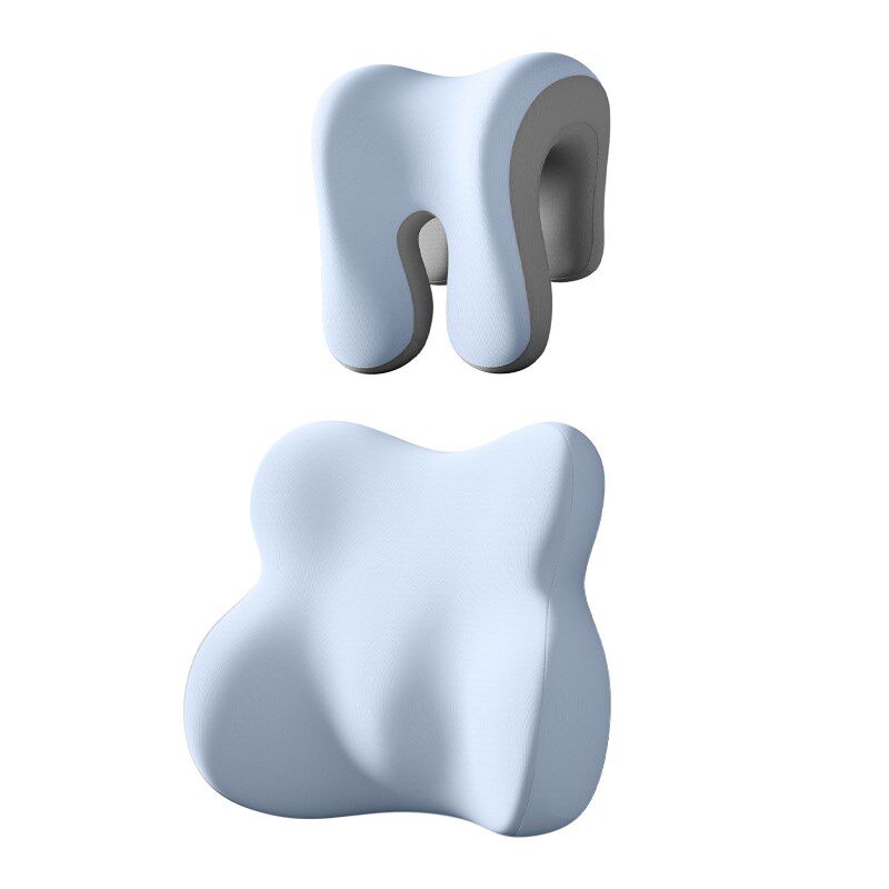 办公室椅子头枕加装护颈靠枕工位久坐神器腰靠睡觉座椅护腰靠背垫