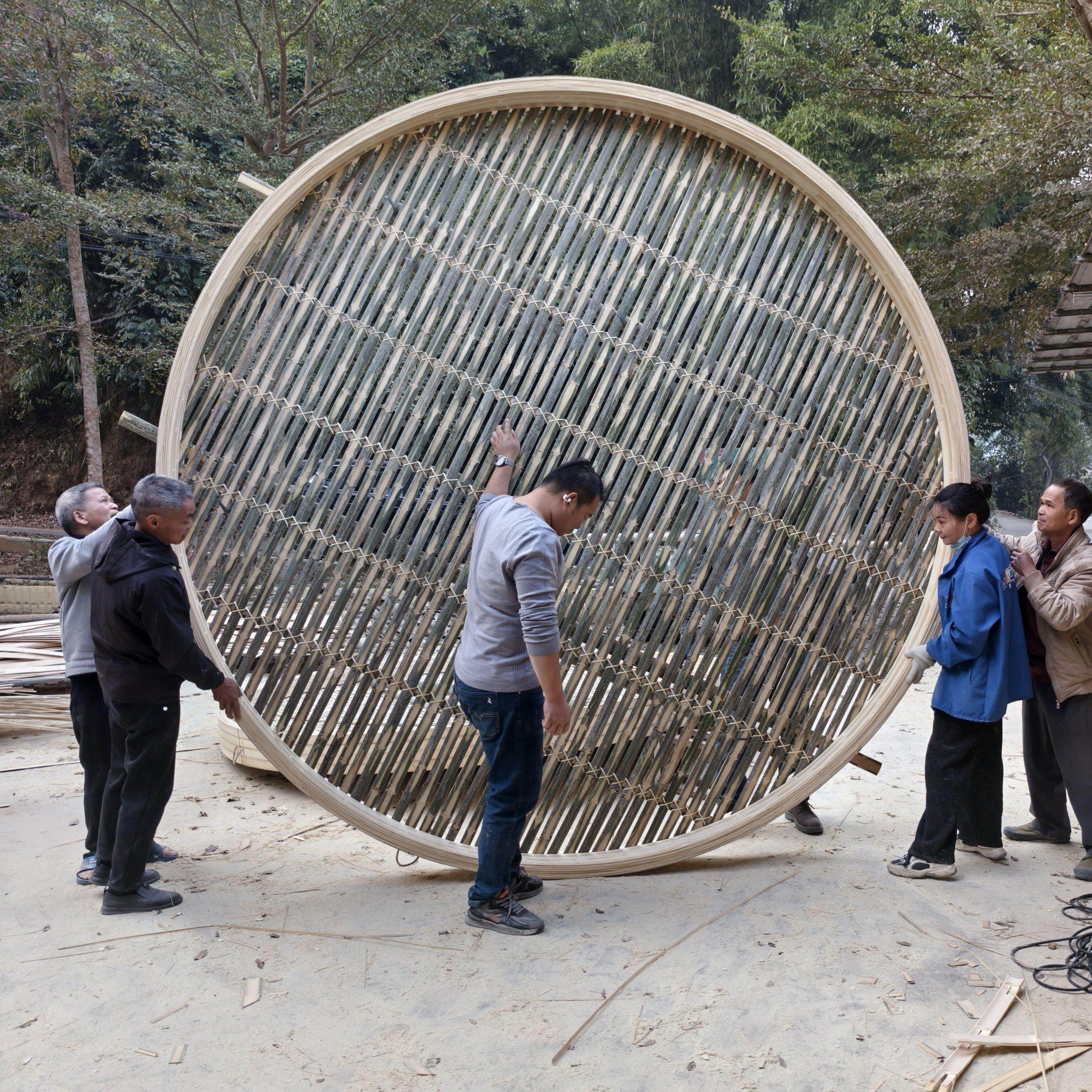 大蒸笼竹制商用蒸笼大定制定做蒸笼 60 70 80 100 120 150 180 cm