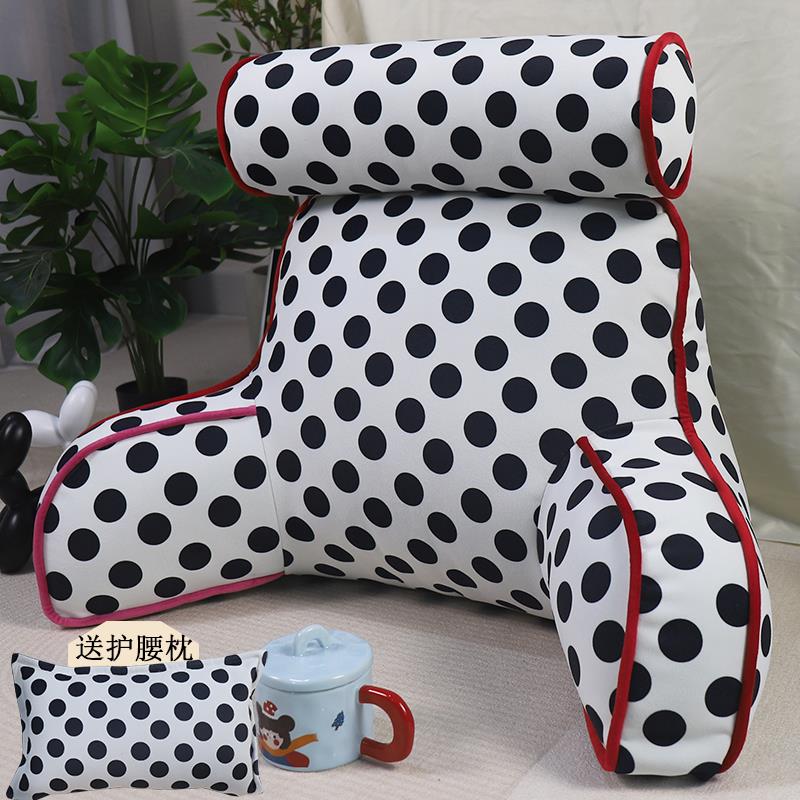床头靠枕护腰护颈腰靠枕床上软包沙发飘窗台孕妇喂奶学生大靠背垫