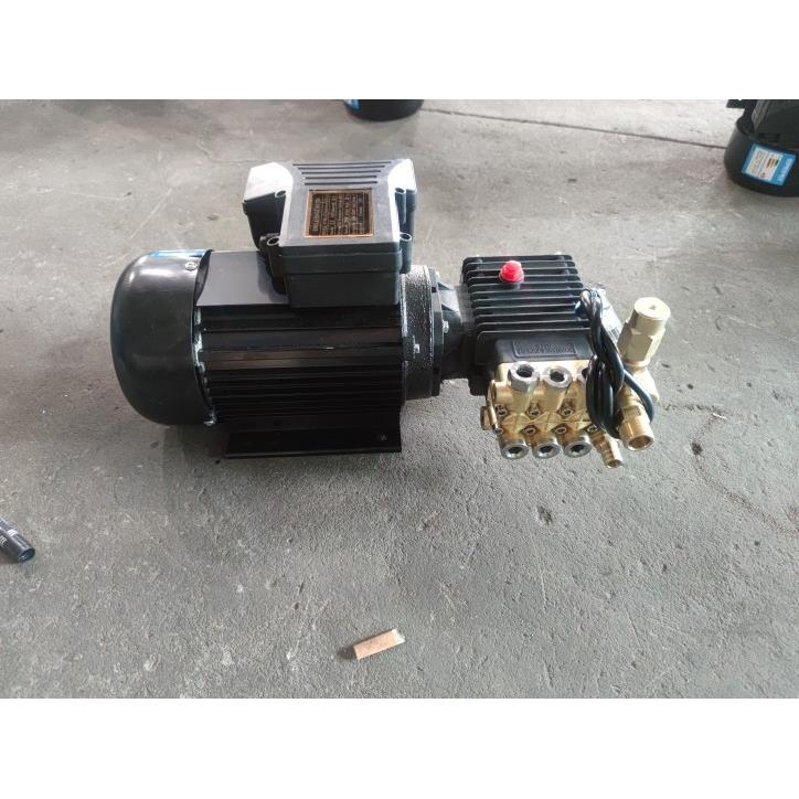全铜高压清洗机洗车机电机2.2千瓦19电机轴2800转电机+泵头家用