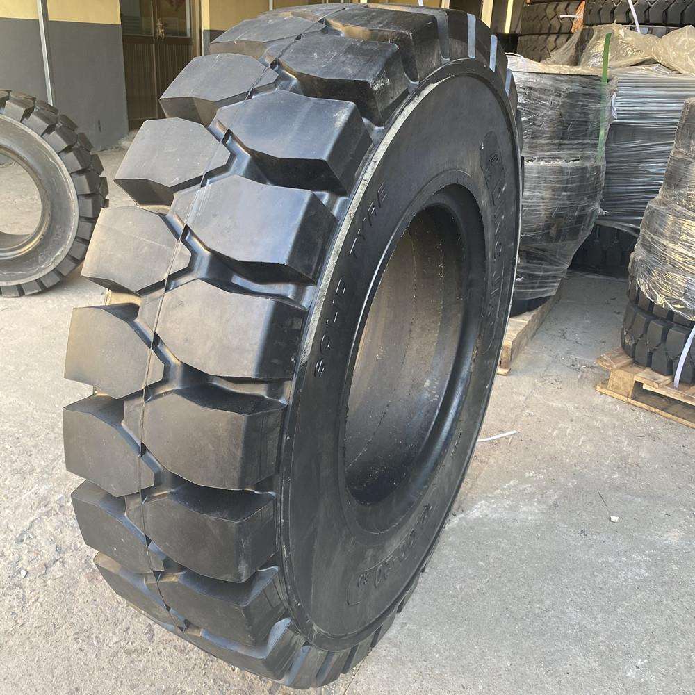 充气叉车轮胎23*10-12 | 23x10-12NHS 实心轮胎 天然胶散热好