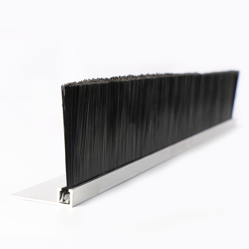 铝合金门缝门底防风密封条挡风防尘隔音缝隙挡条门毛刷条保暖防寒