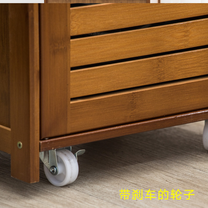 纯净水桶柜自动上水饮水机柜办公室客厅家用移动茶水柜桶装水架子