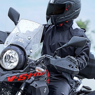 备美雨衣雨裤 分体男摩托车全身防暴雨骑行雨衣外卖单人防雨服 套装