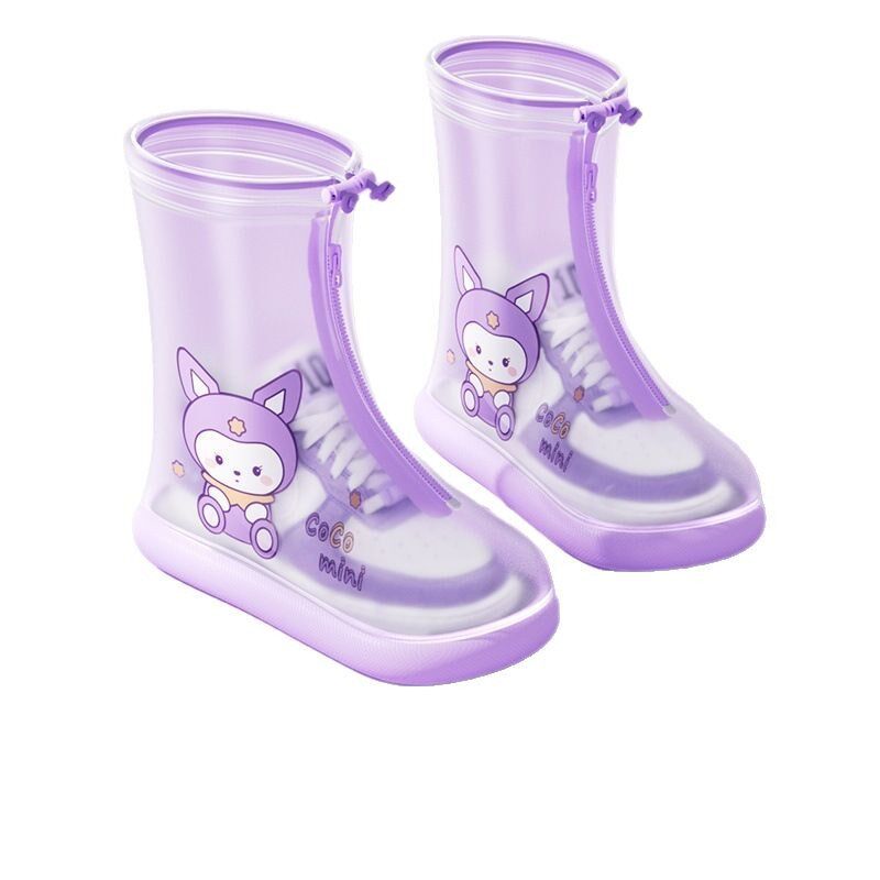 儿童防雨鞋防水防滑雨天女童上学加厚雨靴幼儿园小学生专用雨鞋套