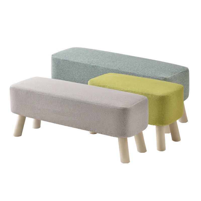 换鞋凳家用穿鞋凳门口鞋凳床尾脚踏沙发凳试衣间长凳长板凳试鞋凳