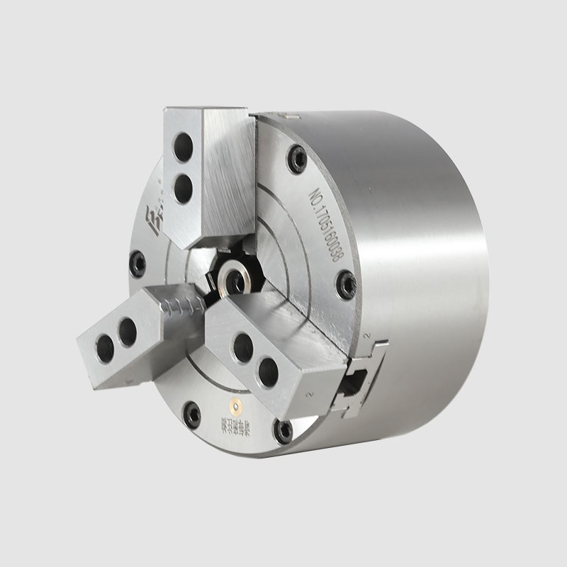 比优特三爪气动卡盘改装夹头夹具全套5寸6寸8寸10寸160/200/250