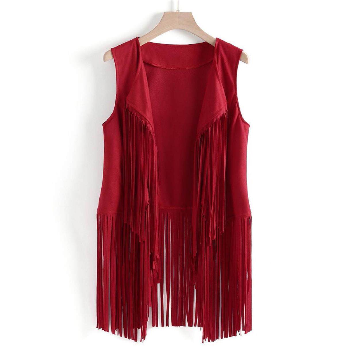 Women's Loose Vest Solid Color Fashion Layering Top - Taobao product photo 3