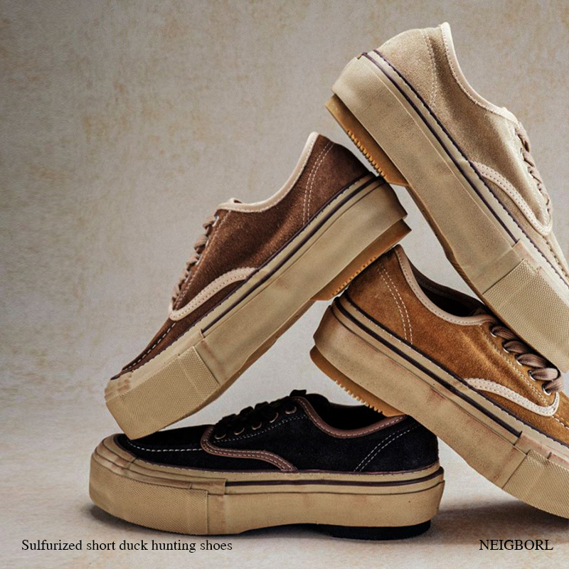 【猎户座】NEIGBORL钊叔制vsvm猎鸭做旧低帮增高牛皮低帮休闲鞋