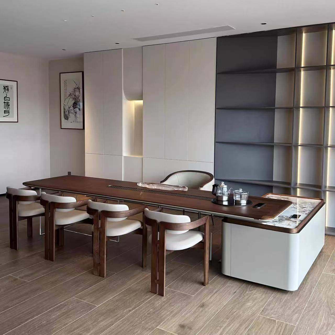 新中式北美黑胡桃木茶桌椅组合宋式美学茶室泡茶台茶几茶艺桌家具,住宅家具,家用茶台/茶桌,淘宝优惠券,粉丝福利购,淘宝优惠卷