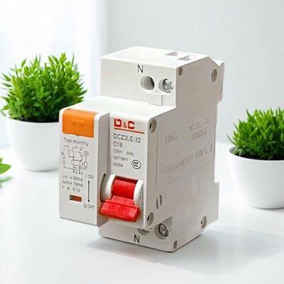 上德 2位漏电保护器开关DPN断路器家用漏保DZ47PLE代替窄体DZ30LE