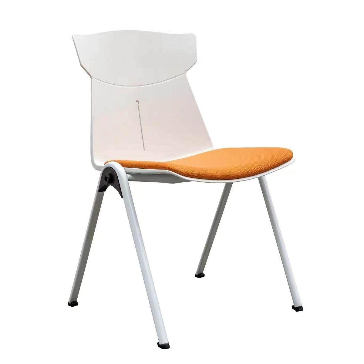 美人鱼高档培训椅会议椅可叠落连排洽谈椅教室舒适久坐不累办公椅