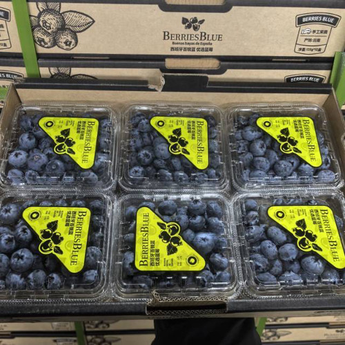 云南百锐蓝蓝莓18+大果箱装