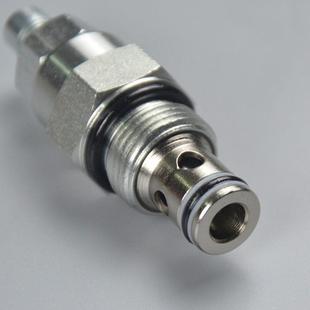 螺纹插装 NV10LF12FC10手轮工程配件 可调单向双向节流阀DLF10