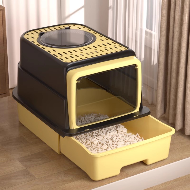 猫砂盆全封闭式幼猫猫咪用品