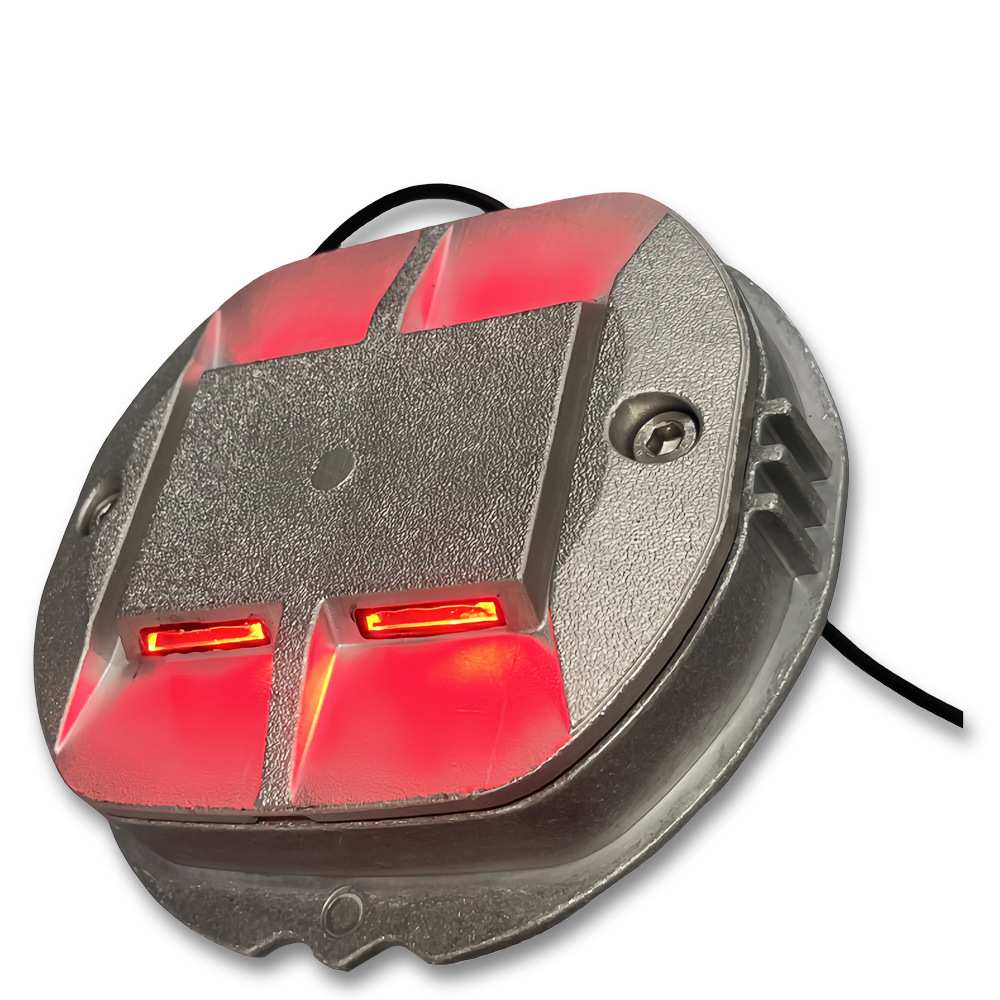 用于公路隧道铁路引导人们正确方向行使防止超速交通事故双路道钉