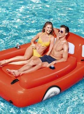 Bestway43192 水上卡车浮排 水上充气躺椅沙发充气床浮排浮床