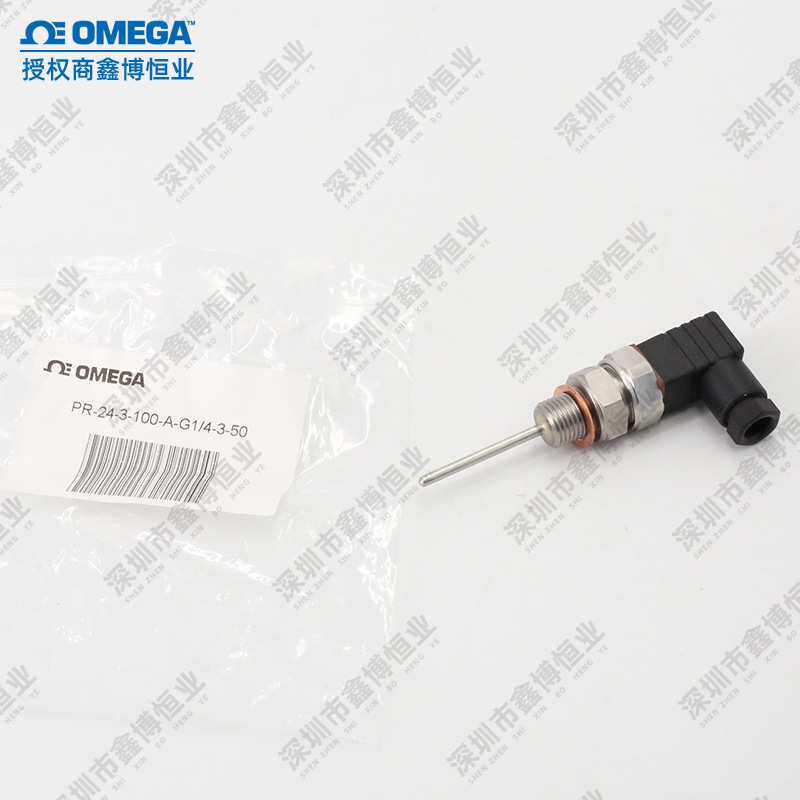 PR-24-CON-5M PR-24-3-100-A-G1/4-3-150奥米佳带DIN连接器热电阻