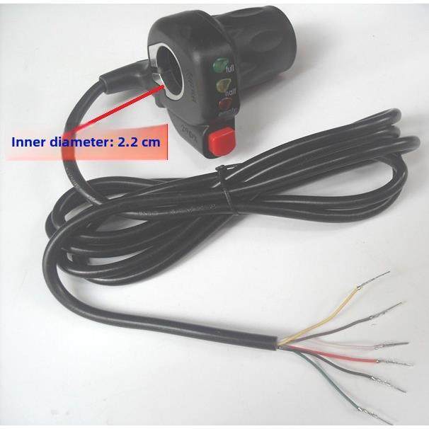 24V36V48V电动滑板车五星29Dx电动汽车半开关车把调速加速车把