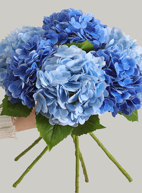 样板房软装摆件仿真手感保湿168片绣球花 婚庆家居装饰假花