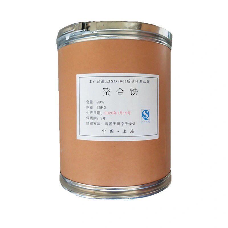 EDDHA-FE6螯合铁叶面肥花卉绿植柑橘黄化黄叶白叶病果树补铁25KG