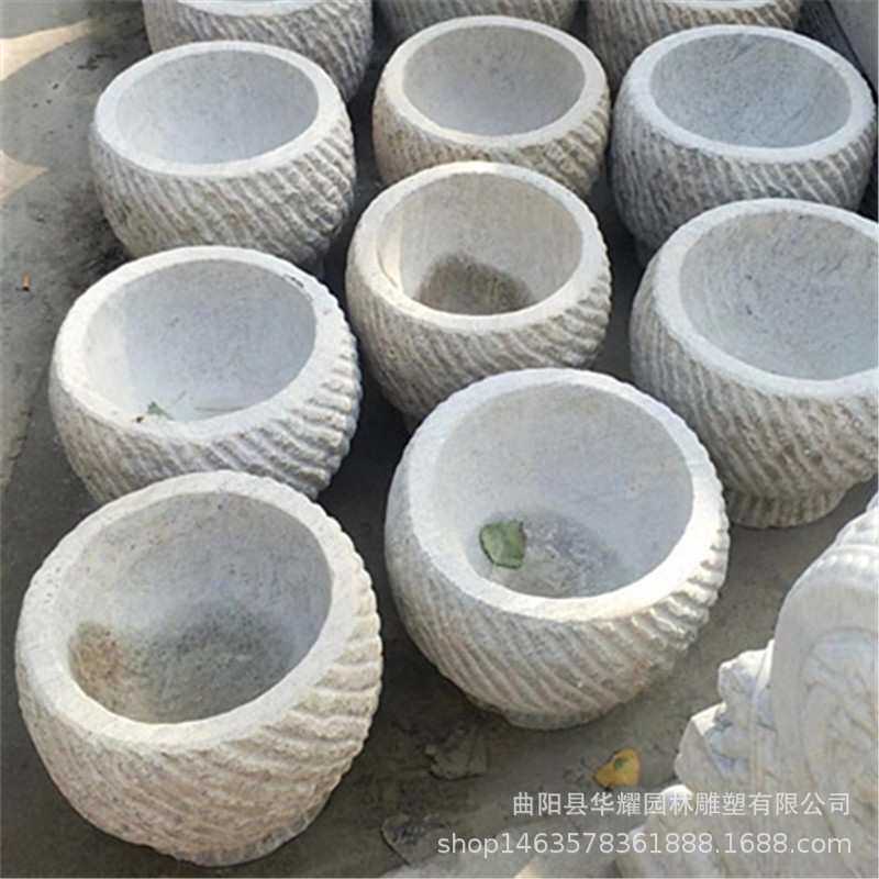 石雕花岗岩蒜臼石臼家用青石打年糕打糍粑老式捣辣椒传统石窝