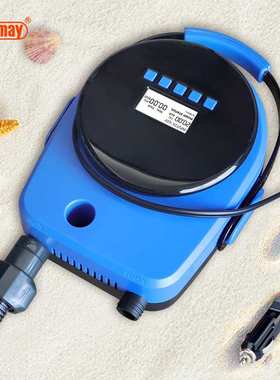 SUP浆板高压电动充气泵冲浪板橡皮艇直流20psi车载电动充气泵