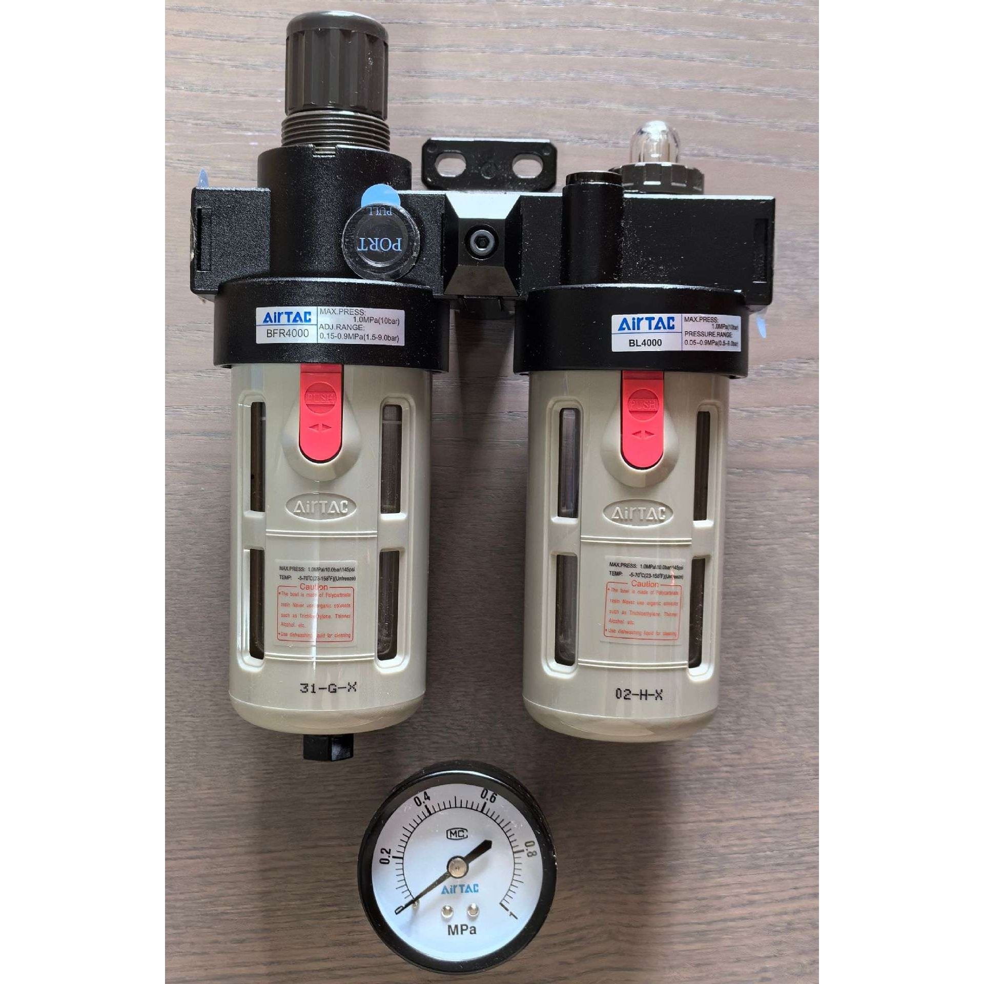 亚德客 AirTac 二联件 BFC40001    BFR4000+BL4000 油水分离器