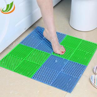 洗手间防滑垫浴室吸水卫生间防摔淋浴房防水防霉隔水家用洗澡地垫