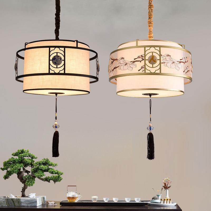 新中式餐饮吊灯圆形火锅店灯具中国风饭店餐厅工程书房卧室吸顶灯,家装灯饰光源,酒店/宴会厅/餐饮吊灯,淘宝优惠券,粉丝福利购,淘宝优惠卷