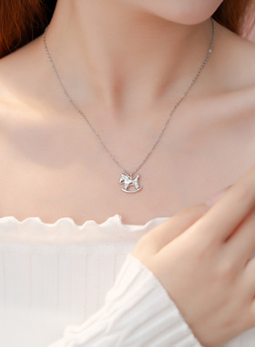 生肖马福星木马项链46