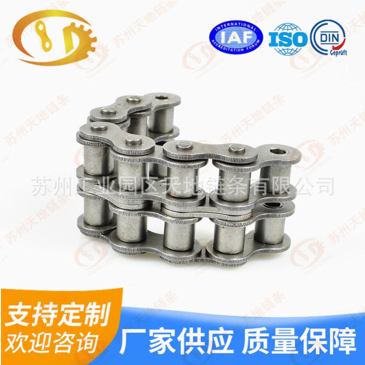 大节距非标链条厂家直销 双节距滚子链生产厂家 工业链条厂家