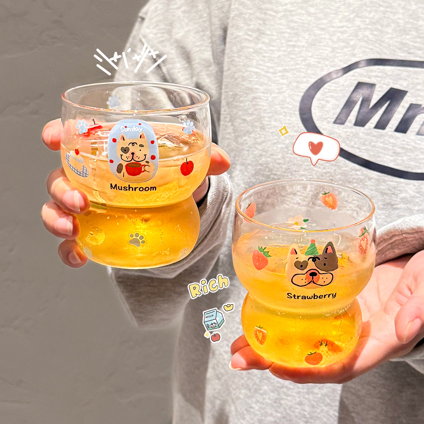 啤酒杯玻璃杯家用水杯2025新款
