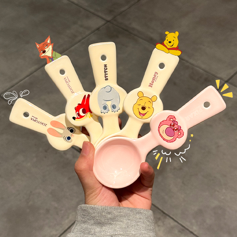 正版迪士尼陶瓷勺子可爱2025新款