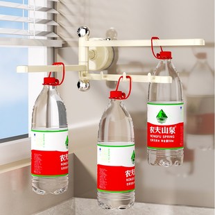 舍里吸盘抹布沥水架厨房多功能收纳架家用壁挂可旋转洗碗布置物架