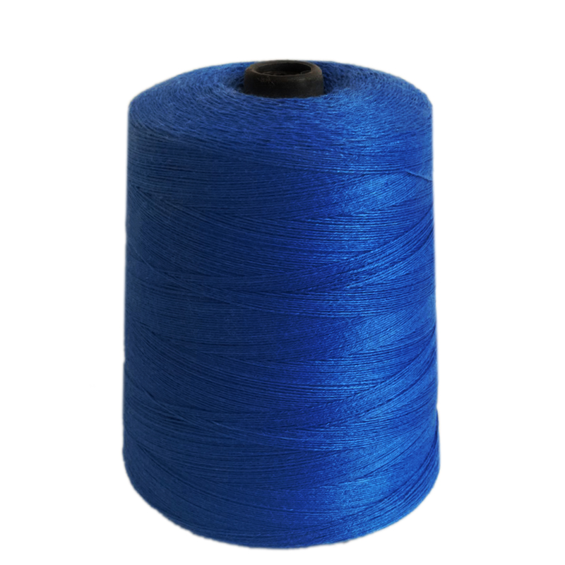 吉时丰彩色米袋子封口线打包缝包线封包机线大卷蓝色整箱彩色粗线