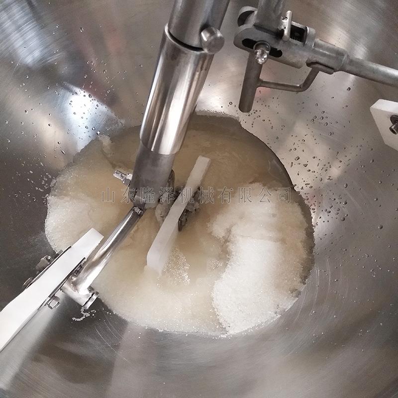 奶芙锅巴机旦木lz-1000m搅拌锅 紫皮糖糖搅拌炒 麦芽糖白砂炒制器