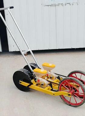 大棚蔬菜播种机人力手0推式汽油51行播种EQD机小-菜种子白点播机