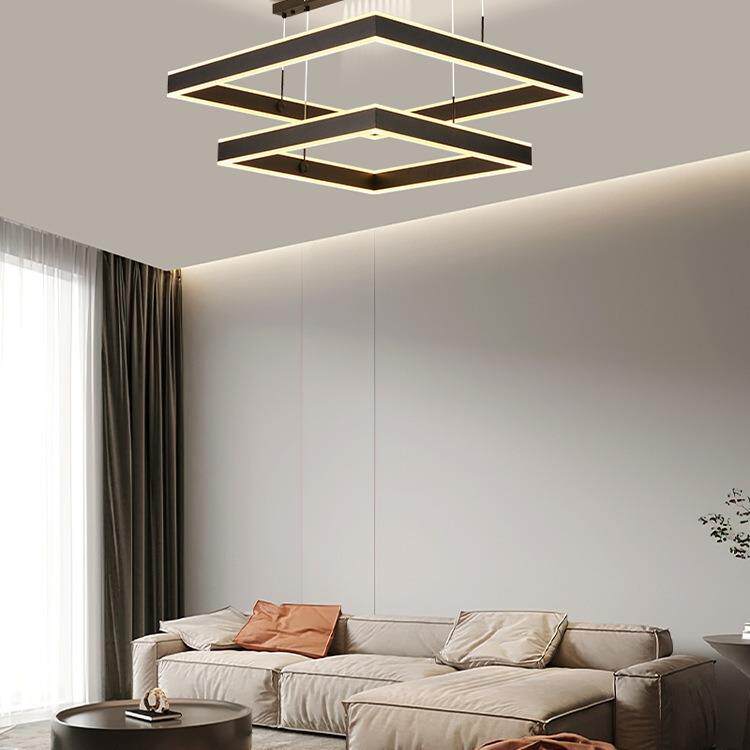 全光368谱护眼客厅现轻代简大气卧室餐厅灯饰灯奢北约欧跨境灯具